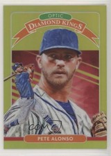 2020 Panini Donruss Optic Diamond Kings Retail Lime Green Prizm Pete Alonso tv5