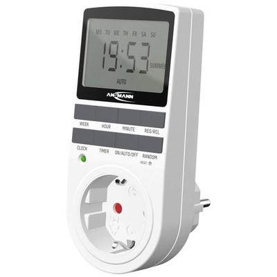 Ansmann 1260-0006 Zeitschaltuhr Programmierpaket digital Tagesprogramm,