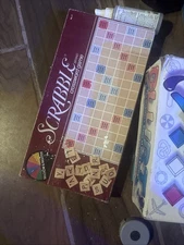 Vintage Selchow & Righter 1983 Scrabble Brand Crossword Game No. 17 