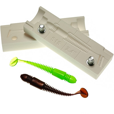 Tioga Bait Mold Shad Fishing Soft Plastic Lure 50-112 mm 2-4.5''