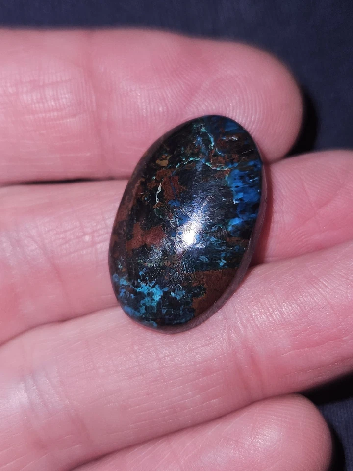 Beautiful Bisbee Lavendar Pit Stones - 7 pieces - Backed - 106.90 carats total - Image 3 of 4