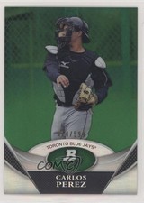 2011 Bowman Platinum Prospects Green 574/599 Carlos Perez #BPP97 0d2