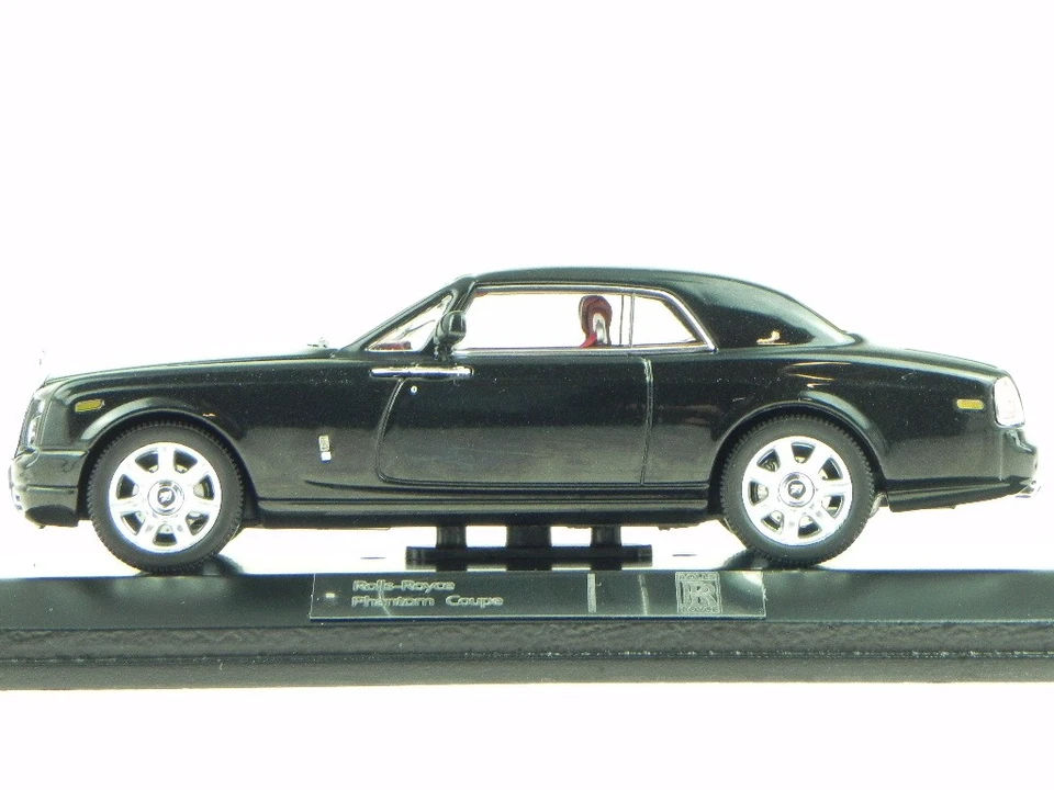 Rolls Royce Phantom Coupe 2008 LHD negro modelo de coche fundido a presión 129P IXO1/43 Foto 2 de 4