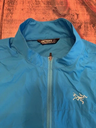 Arc'teryx Incendo Vest Men's Large Blue Lightweight Running Windbreaker 2014 image 2