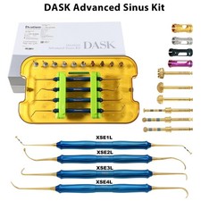 DASK Dental Advanced Sinus Implant Kit Drill Stopper Hand Elevation Instruments
