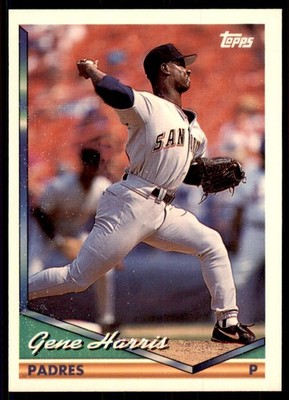 1994 Topps Gene Harris Baseball Cards #514