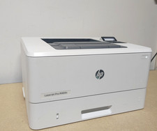 HP LaserJet Pro M404n Monochrome Laser Printer Only 34 Pages Printed W/Toner