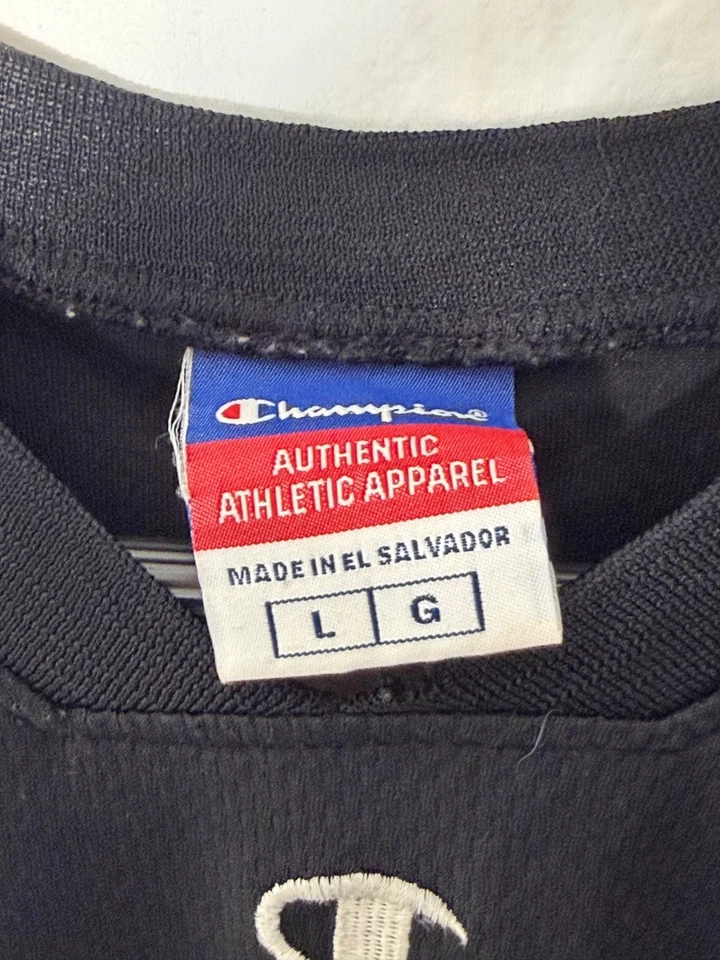 Seattle Supersonics Black Champion Jersey Size L - Image 3 of 4