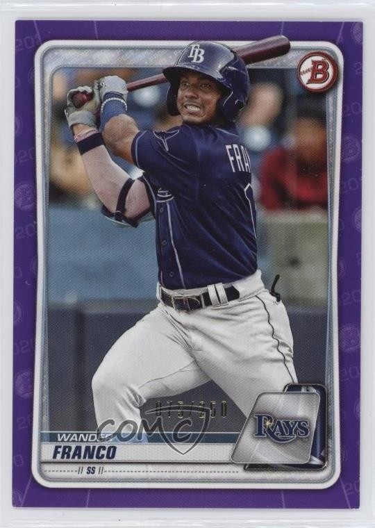 2020 Bowman Prospects Purple /250 Wander Franco #BP-1
