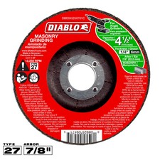 DIABLO DBD045250701C 4-1/2" Type 27 Masonry Grinding Disc