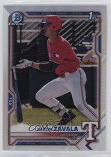 2021 Bowman Draft Chrome Refractor Aaron Zavala #BDC-101 0us8