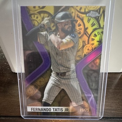 Topps 2026 Topps Chrome Big Time Players Fernando Tatis Jr #BTP-4 23/75 Padres