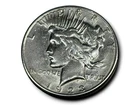1923 Peace Silver Dollar / Circulated / Cleaned / See Description (3/26-1)
