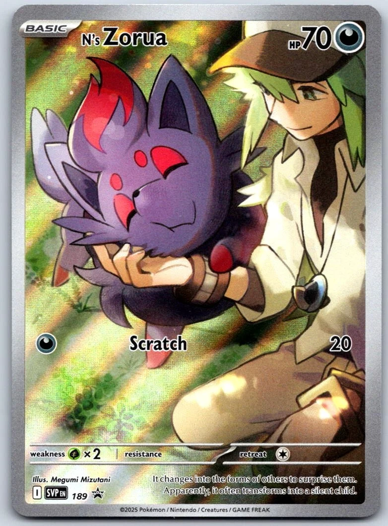 N's Zorua 189 Sv: Scarlet & Violet Promo Cards for sale | eBay