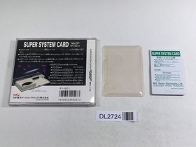 DL2724 Super System Card BOXED PC Engine Japan