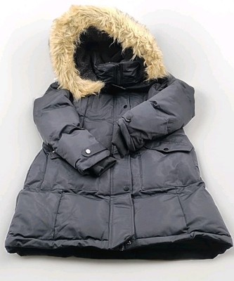 Tokyo Laundry Fur hooded Winter Parka Jacket US WOMENS SIZE LARGE - (M2-B4)