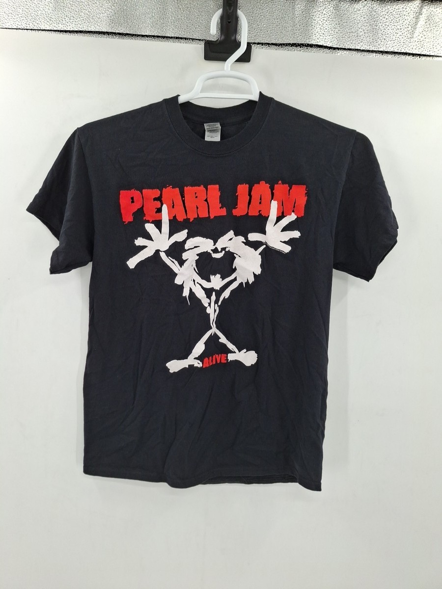 Pearl Jam - “Alive” - Black Shirt - 2 Sided - Gildan- Medium | eBay
