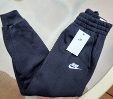 NIKE SWEATPANTS, Black Club Joggers, Unisex Size Kid's SMALL, 45 NEW with Tags