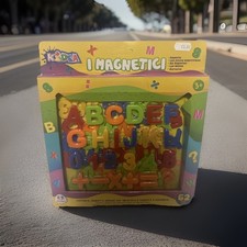 KIDEA I MAGNETICI Magnet-Set 62 Teile, Buchstaben Zahlen Symbole, 3+, EAN, neu