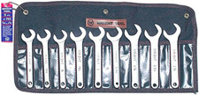 9-piece Silver Service Wrench Set 34 To 1-14 For Ultimate Versatility