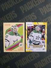 Matt Murray 2023-24 O-Pee-Chee Rookie Card #597 & Marquee Rookies #32 Dallas. rookie card picture