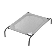 Coolaroo Original Elevated Dog Bed - Breathable Off-The-Ground Medium, Grey
