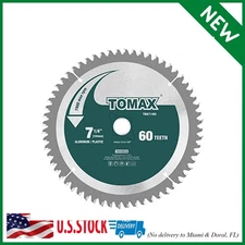 7-1/4-Inch 60 Tooth TCG Aluminum and Non-Ferrous Metal Saw Blade with 5/8-Inch D