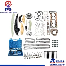 Head Gasket Intake Valves Timing Chain Tool Kit For Audi A3 A4 VW CC 2.0L 08-13
