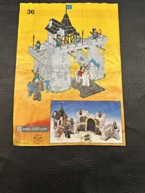 LEGO Castle 10039 or 6074 BLACK FALCON'S FORTRESS Instructions Vintage 2002 Wow!