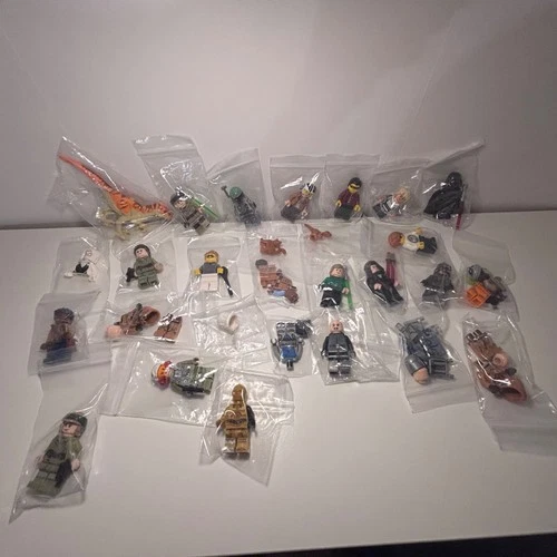 Lego bulk minifigure lot (marvel, Star Wars, city)