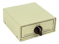 NEW NIB VGA MANUAL DATA TRANSFER SWITCH BELKIN F1D052  Switch between 2 Monitors