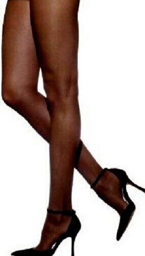 C Long Tamara Dark Tan Pantyhose Work Play Long Legs Hooters Uniform - Picture 3 of 5