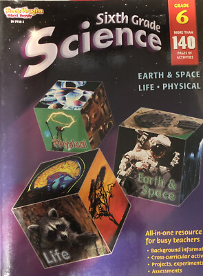 Steck-Vaughn School Supply Sixth Grade Science resource Homeschool