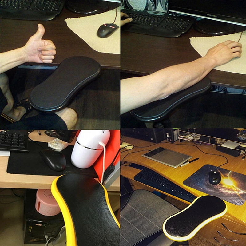 US Attachable Armrest Pad Desk Computer Table Arm Support Mouse Pads Arm Wrist - Image 3 of 4