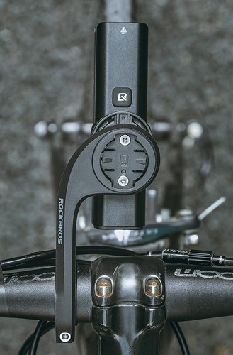 ROCKBROS Bicycle Light Holder Bike Computer Mount For IGS Garmin Bryton GoPro - Picture 12 of 17