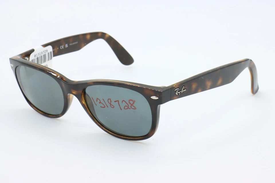 GAFAS DE SOL RAY-BAN RB 2132 NUEVAS WAYFARER 902/58 TORTUGA MONTURAS AUTÉNTICAS 55-18 Foto 3 de 4