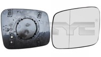 Links TYC 337-0164-1 Spiegelglas, AußEnspiegel FüR VW