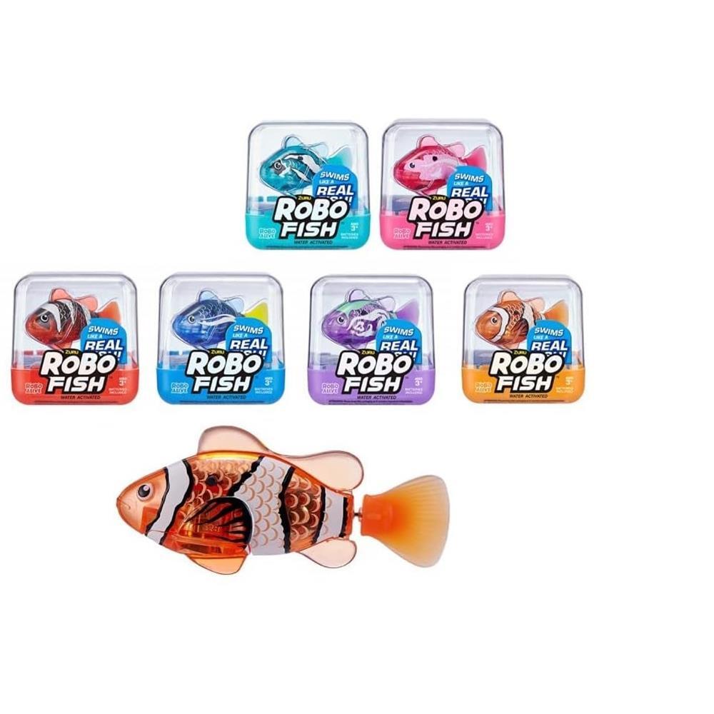 Zuru Robo Fish Serie 3 Fisch mit Bewegung Farbwechsel 1 Stck zufllig 2890₽