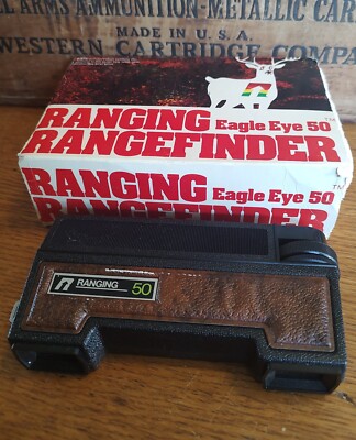 Vintage 1970's Eagle Eye 50 Range Finder With Box *Works