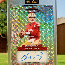 Brock Purdy - ROOKIE - 2022 Wild Card Alumination Pro-Look - Rainbow Ocular /4