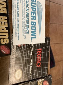 Tecmo Super Bowl Complete NES Nintendo