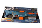 NERF Elite 2.0 Echo CS-10 Blaster 24 Official Darts 10-Dart Clip 4 Rails Blue