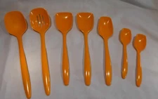 Vintage Rosti Denmark Melamine Utensils Yellow BY THE PIECE