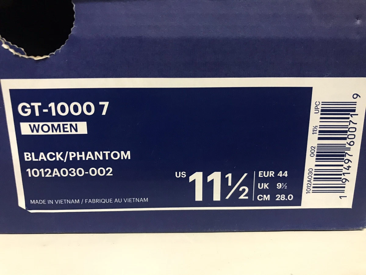 Asics gt 1000 top 7 black phantom