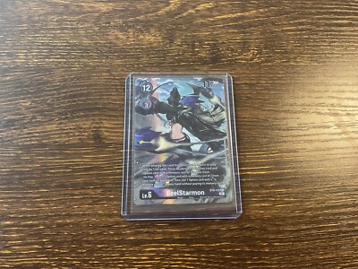 BeelStarmon Secret Rare Alt Art Digimon Card Game BT6-112 SEC NM