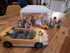 Playmobil pavilion and bride and groom car - wedding - city life - reception tent