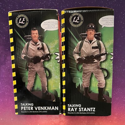Ghostbusters PETER & RAY Talking Premium LIMITED EDITION Factory Entertainment
