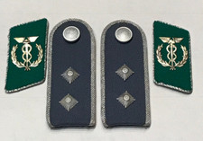 EFFEKTENSET KOMMISSAR ZOLLVERWALTUNG DER DDR SCHULTERSTÜCKE UND KRAGENSPIEGEL