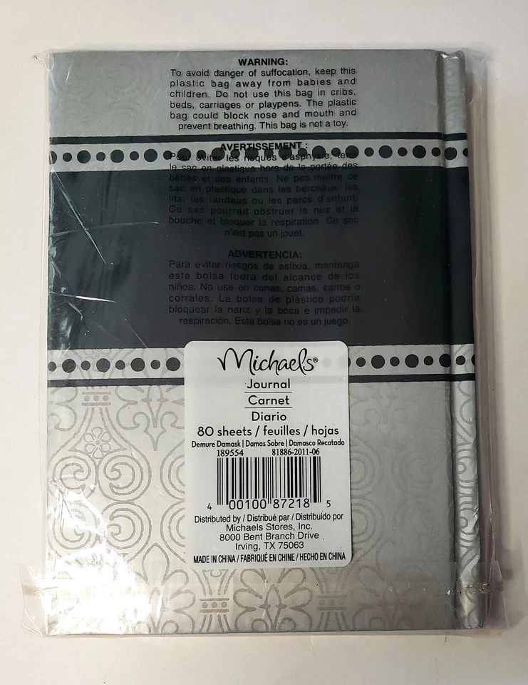 "Believe" Gray & Black Cover Design Journal 80 Sheets Michael's Brand 5" x 7" - Image 4 of 4