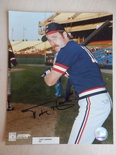 Toby Harrah Autographed 8